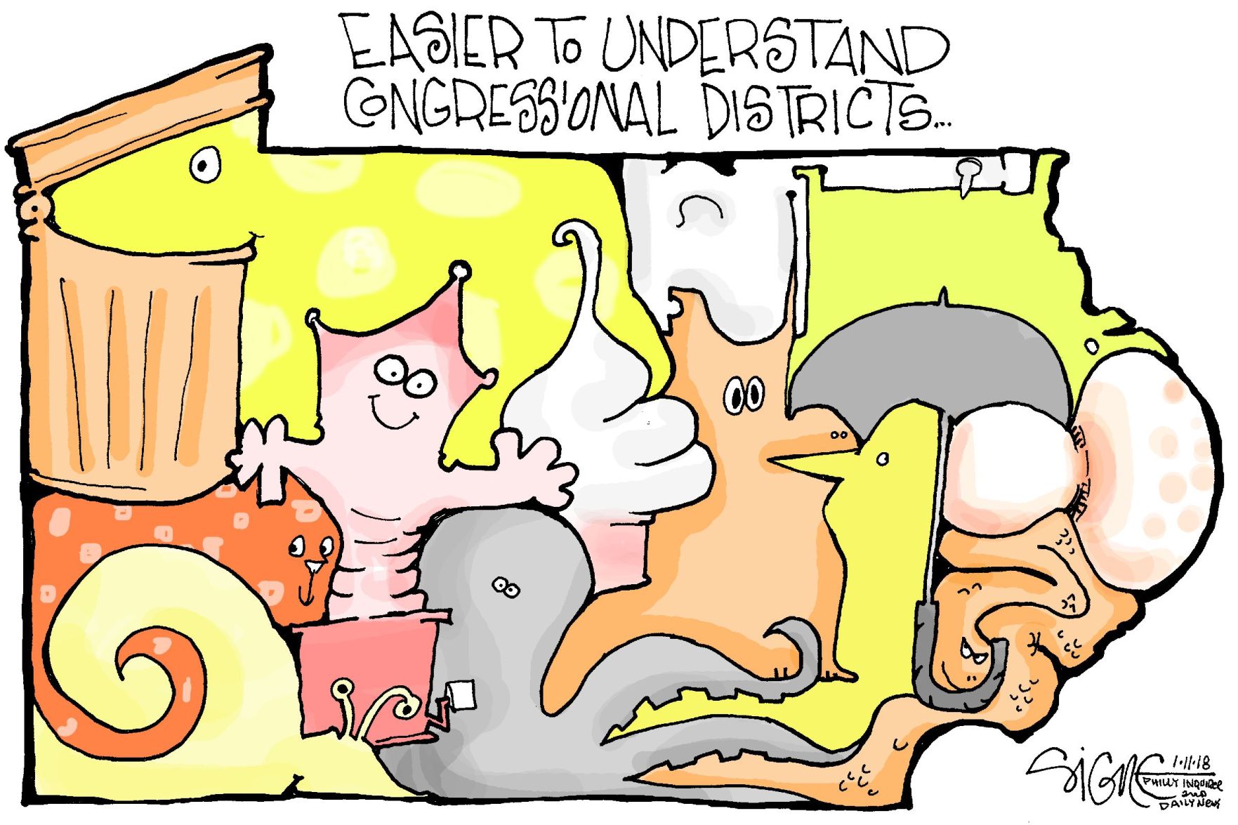 Signe Wilkinson editorial cartoon